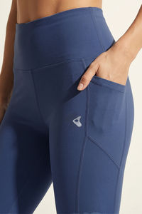 Zelocity Quick Dry Yoga & Training Legging - Lilac Blue — thumbnail 4